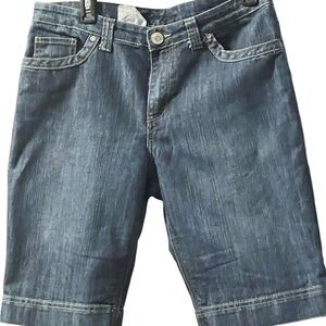 Classic Blue Denim Jean Shorts for Women